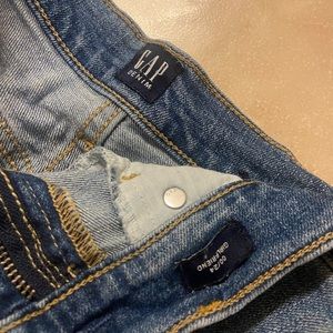 GAP size 24 girlfriend distressed jeans